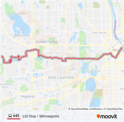 645 bus route|Metro .